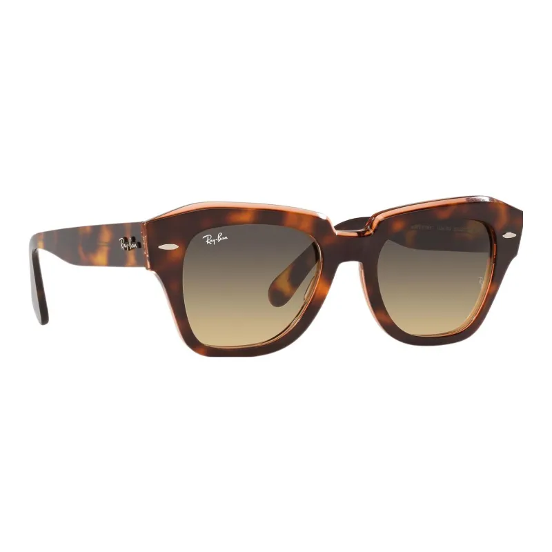 RayBan State Street Square Frame Sunglasses-0