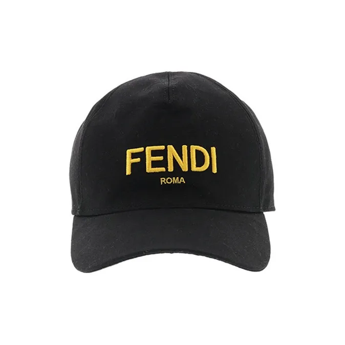 FENDI Baseball Caps Men Black-3