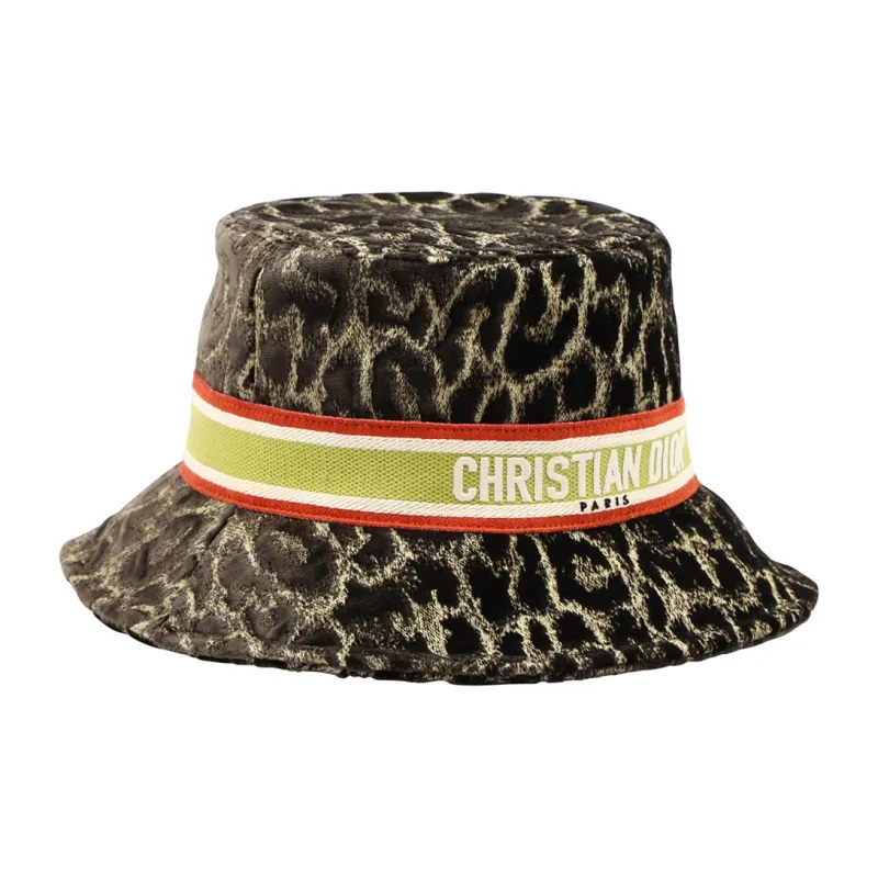 DIOR Bucket Hats Unisex Brown-1