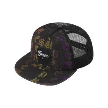 Supreme Gradient Jacquard Denim Mesh Back 5 Panel