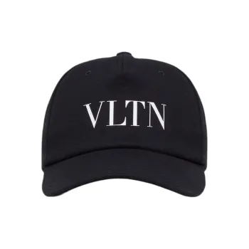 Valentino Vltn Logo Printed Baseball Cap