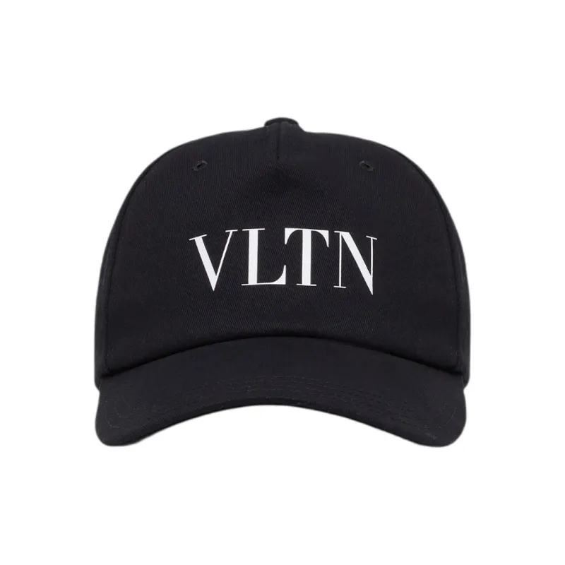 Valentino Vltn Logo Printed Baseball Cap-0