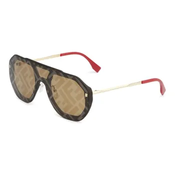 FENDI Sunglasses Men Brown