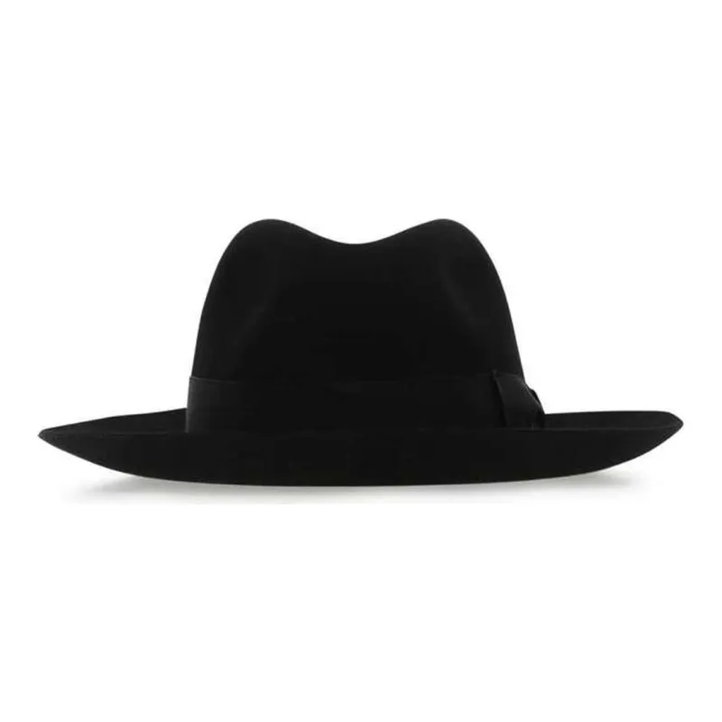 Borsalino Bucket Hats Unisex Black-2