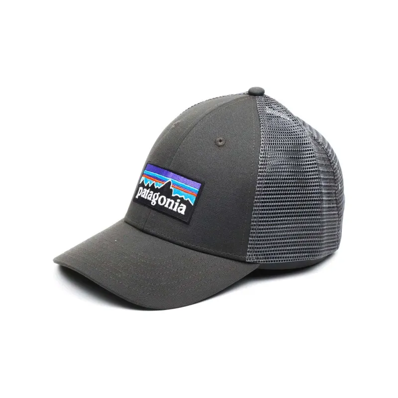 Patagonia Cotton Baseball Caps Unisex Gray-0