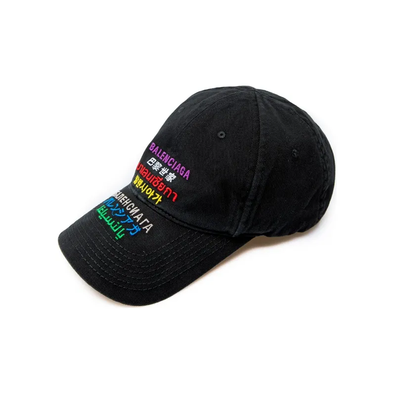 Balenciaga Cotton Baseball Caps Unisex-0