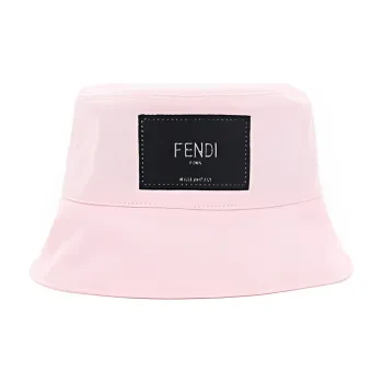 FENDI Logo patch Bucket Hat