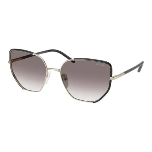 PRADA Sunglasses Unisex Gold