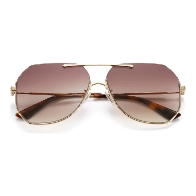 McQ Alexander McQueen Sunglasses Unisex Gradient Brown-4