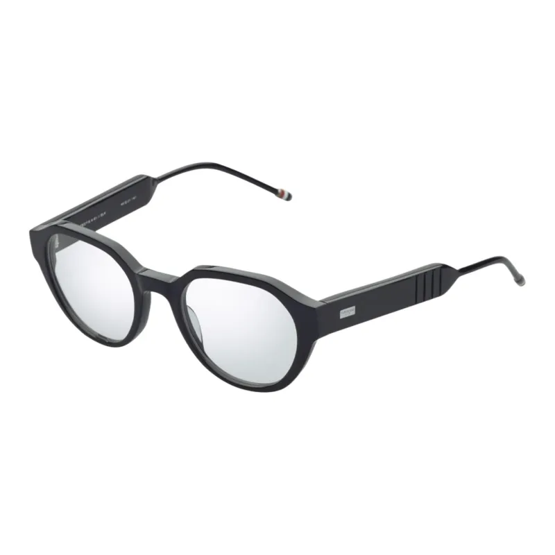 THOM BROWNE Round frame Clear Glasses-0