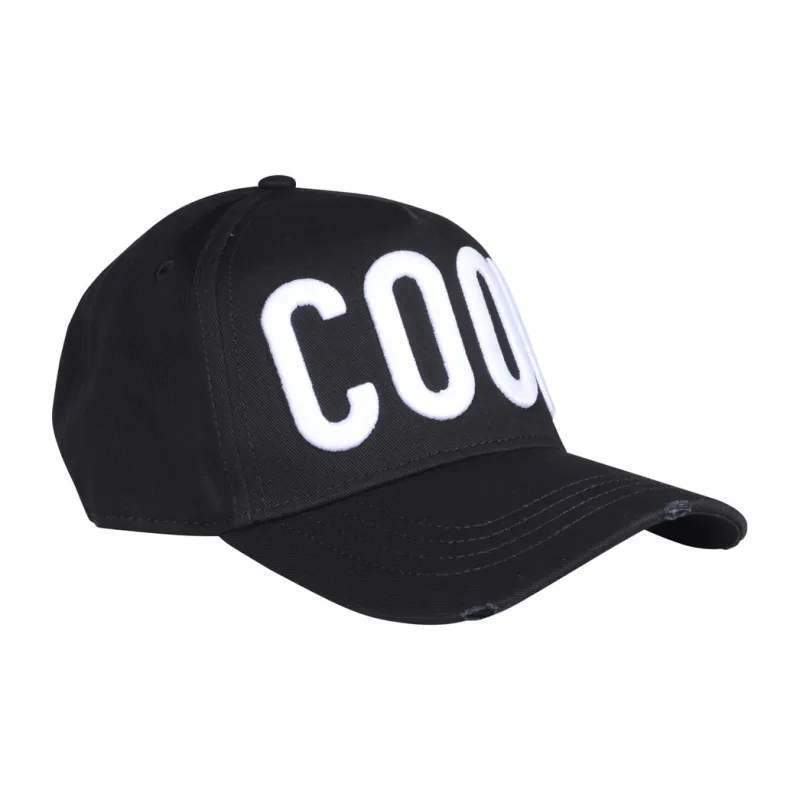 Dsquared2 Cool Logo Embroidered Distressed Baseball Cap-2