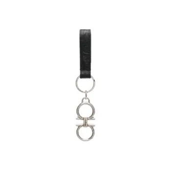 FERRAGAMO Keychain Unisex Black