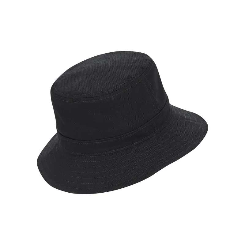 Nike Logo Cotton Woven Bucket Hat Kids' Black-1