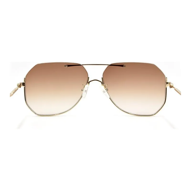 McQ Alexander McQueen Sunglasses Men Gold-4