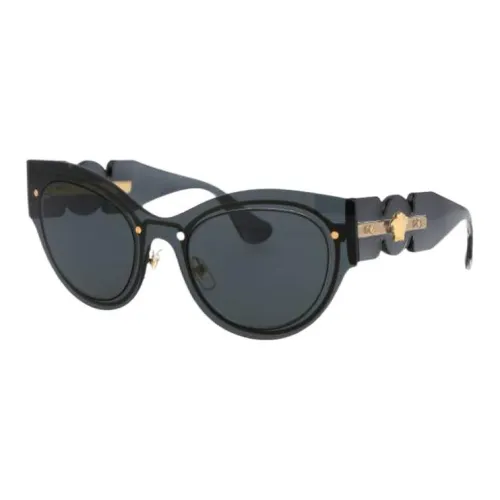 VERSACE Sunglasses Unisex Gray