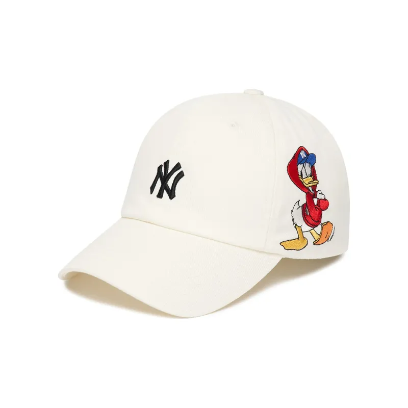 MLB Cotton Baseball Caps CPD01 Unisex White-0
