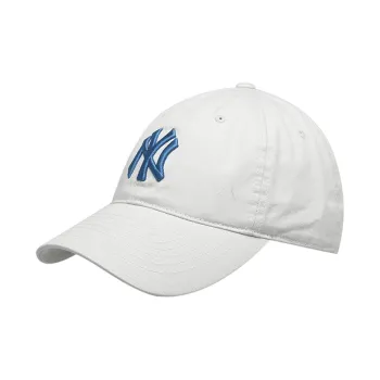 MLB Polyester Baseball Caps CP66 Unisex Silver Steel