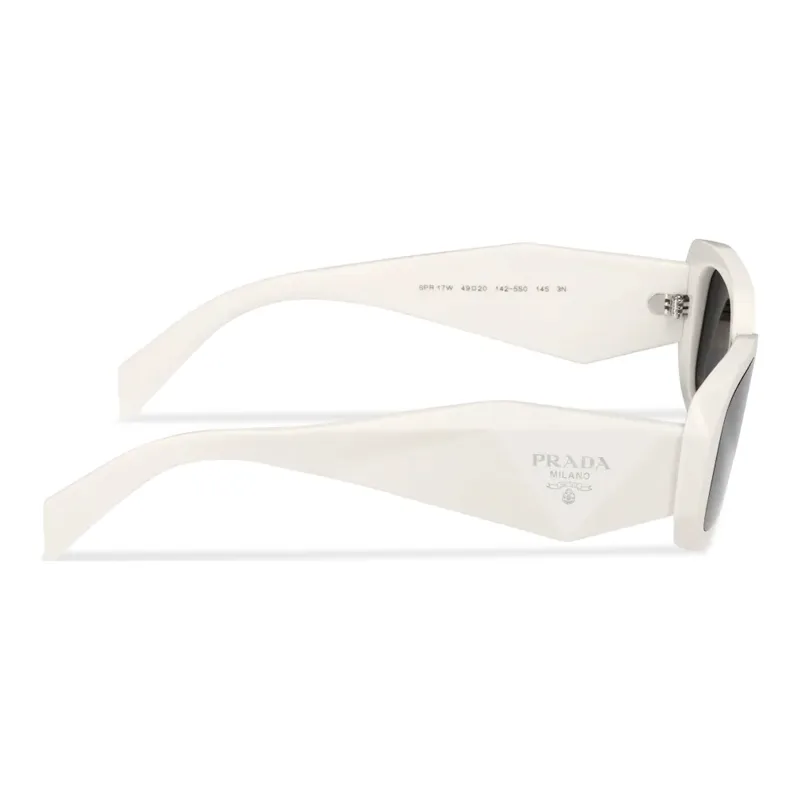 PRADA Acetate Oval Sunglasses Unisex-3