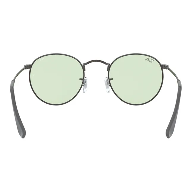 RayBan Sunglasses Men Bronze Frame Light Green Lens 004/T1 Size 53-3