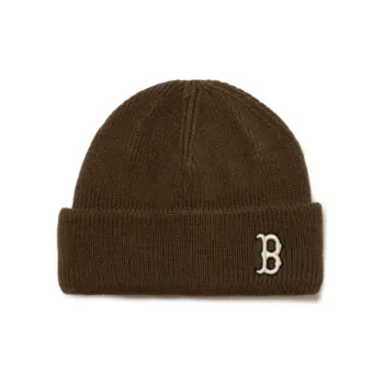 MLB Cotton Beanies Unisex Dark Brown