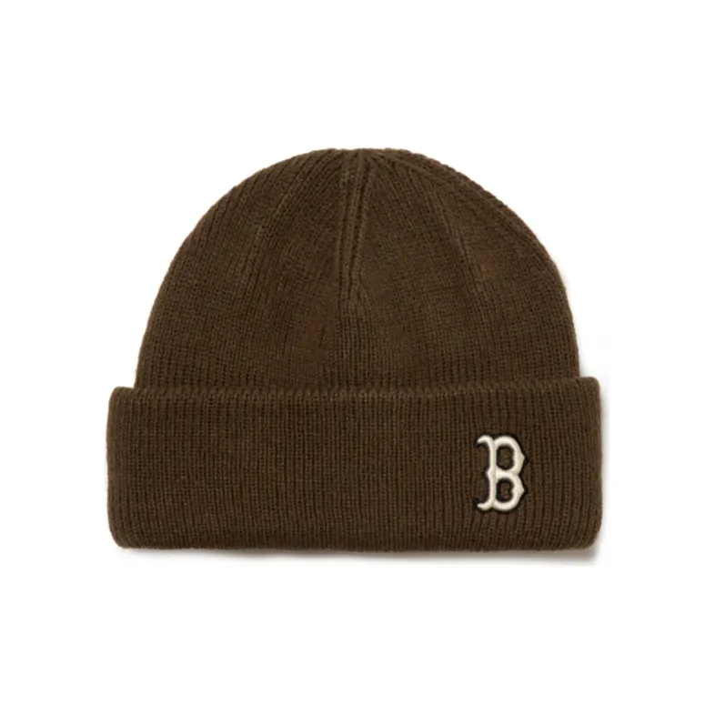 MLB Cotton Beanies Unisex Dark Brown-0
