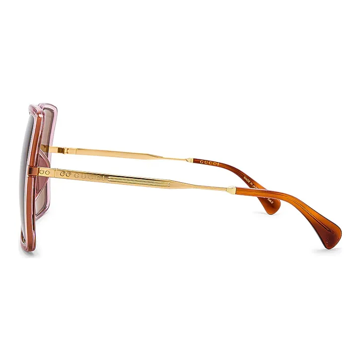 GUCCI Sunglasses Women's Brown-2