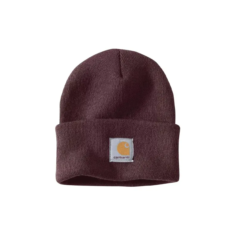 Carhartt Beanies Unisex Burgundy-0