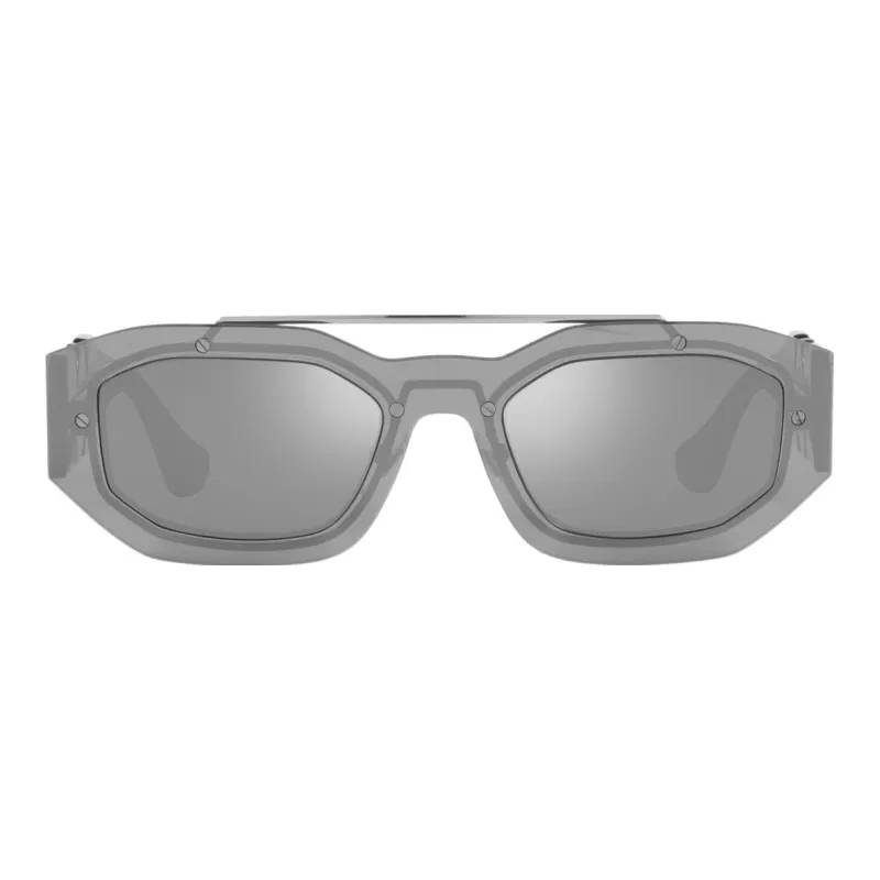 VERSACE Medusa Rectangle Frame Sunglasses-1
