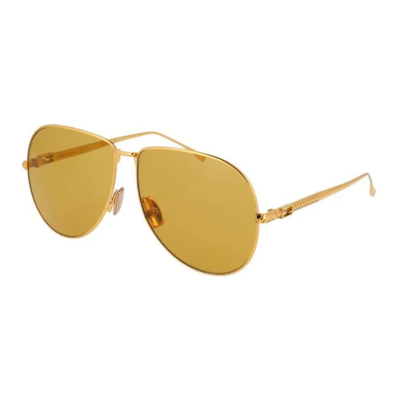 FENDI Sunglasses Unisex Gold-1