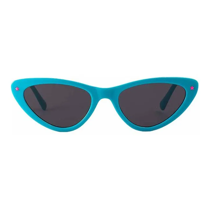 CHIARA FERRAGNI Cat Eye Frame Logo Plaque Sunglasses-1