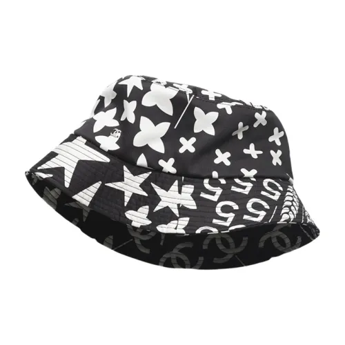 CHANEL Bucket Hats Women's Black