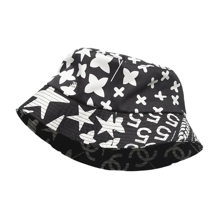 CHANEL Bucket Hats Women's Black-0
