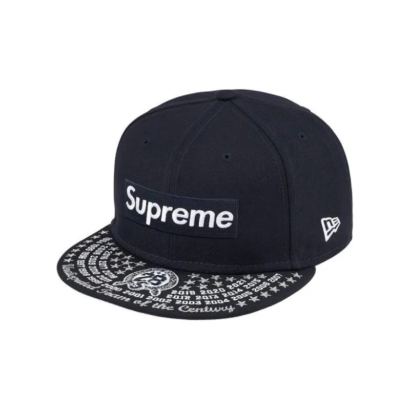 Supreme Undisputed Box Logo New Era Fitted Hat - Cheap Rcj Jordan 