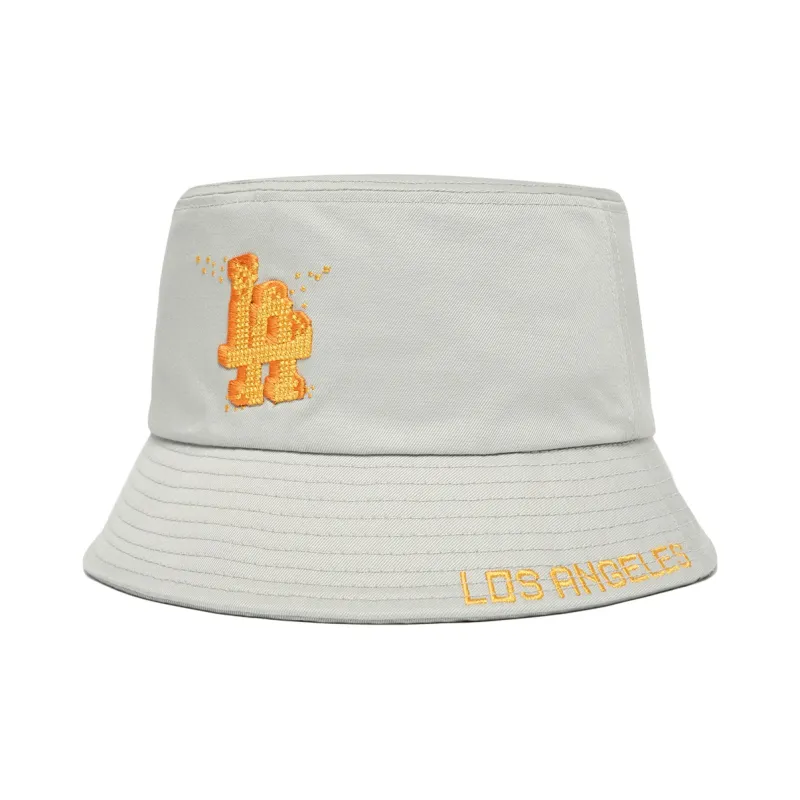 MLB Cotton Bucket Hats Unisex Gray-1