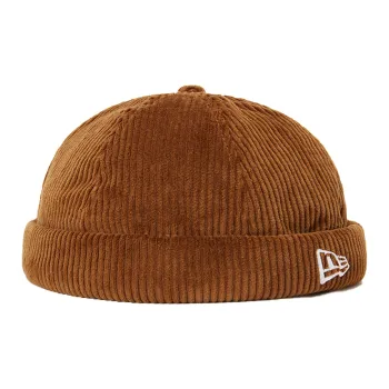New Era Corduroy Beanies Unisex Brown