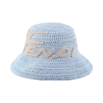 FENDI Bucket Hats Unisex Blue