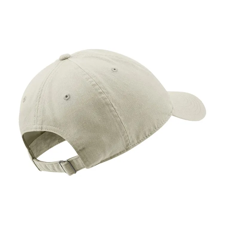 Nike Cotton Baseball Caps Unisex Beige-1