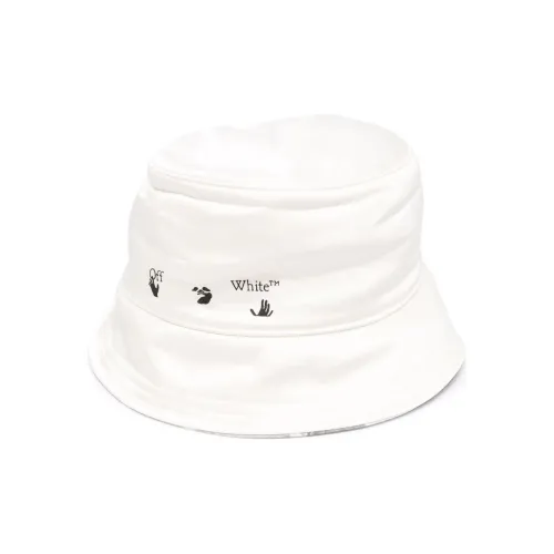 OFF-WHITE Bucket Hats Unisex White