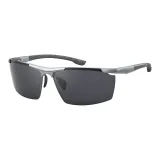 Gunmetal Frame with Black Gray Lens