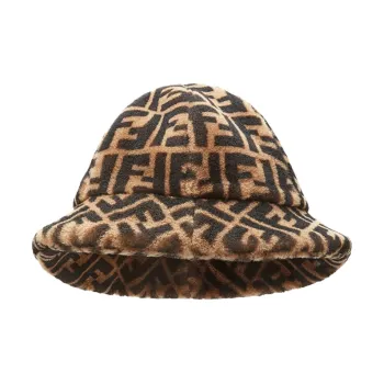 FENDI 2010s Zucca Wool Cap