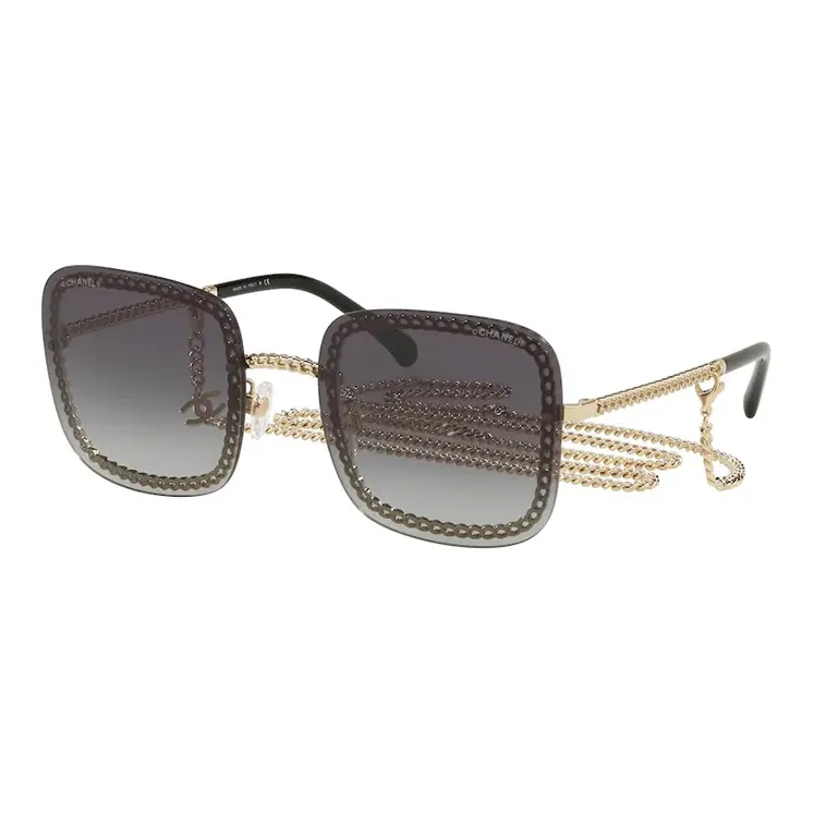 CHANEL Sunglasses Women's Light Gold-1