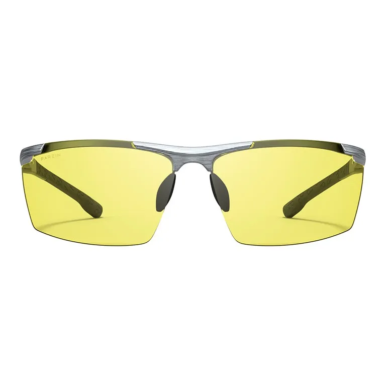 PARZIN Rectangular Sunglasses Men's-4