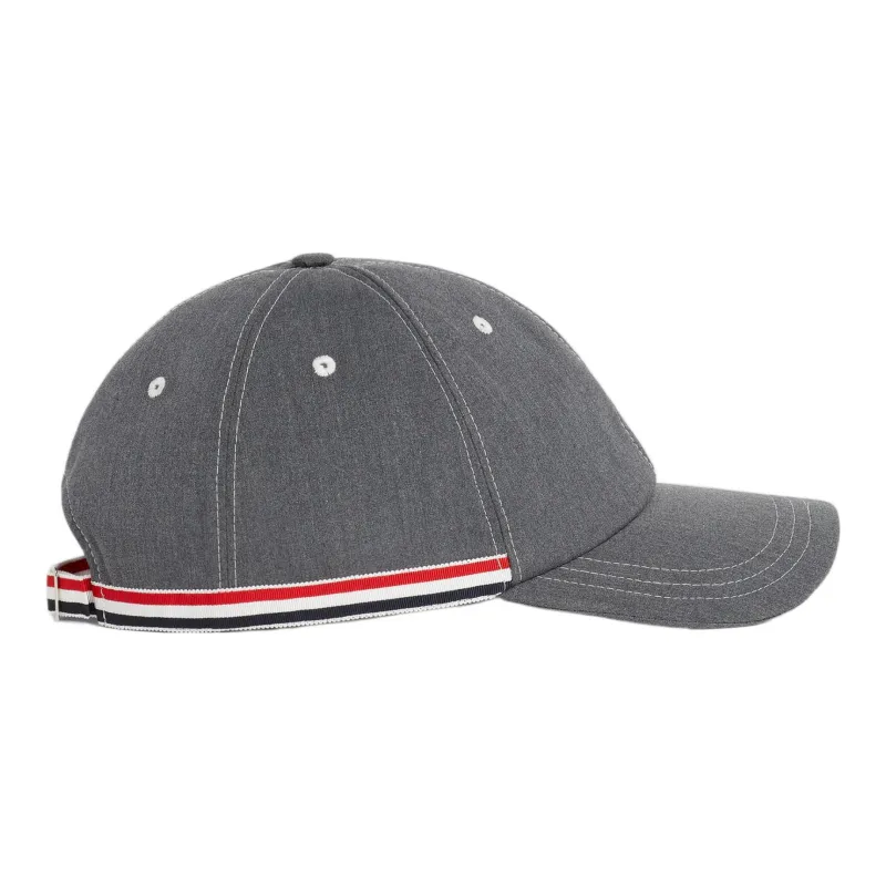 THOM BROWNE Baseball Caps Unisex Gray-1
