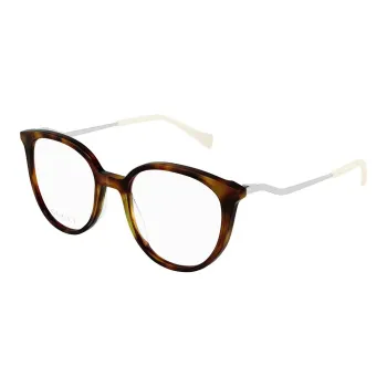GUCCI Eyeglass Frames Women's Tortoiseshell
