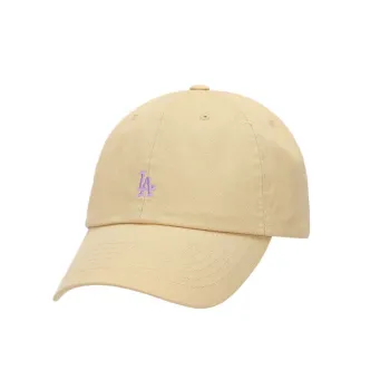 MLB Cotton Baseball Caps Unisex Beige