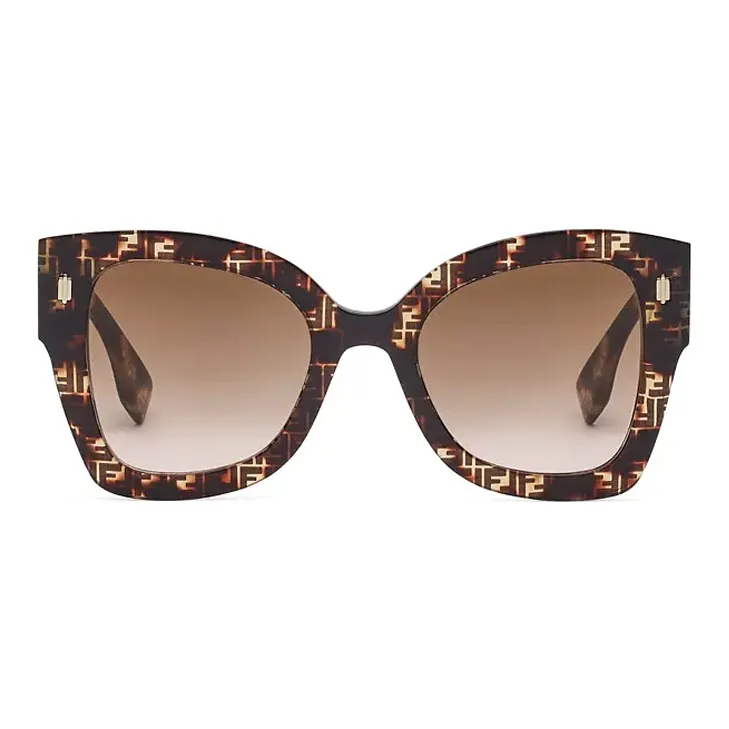 FENDI Sunglasses Women's Brown-1