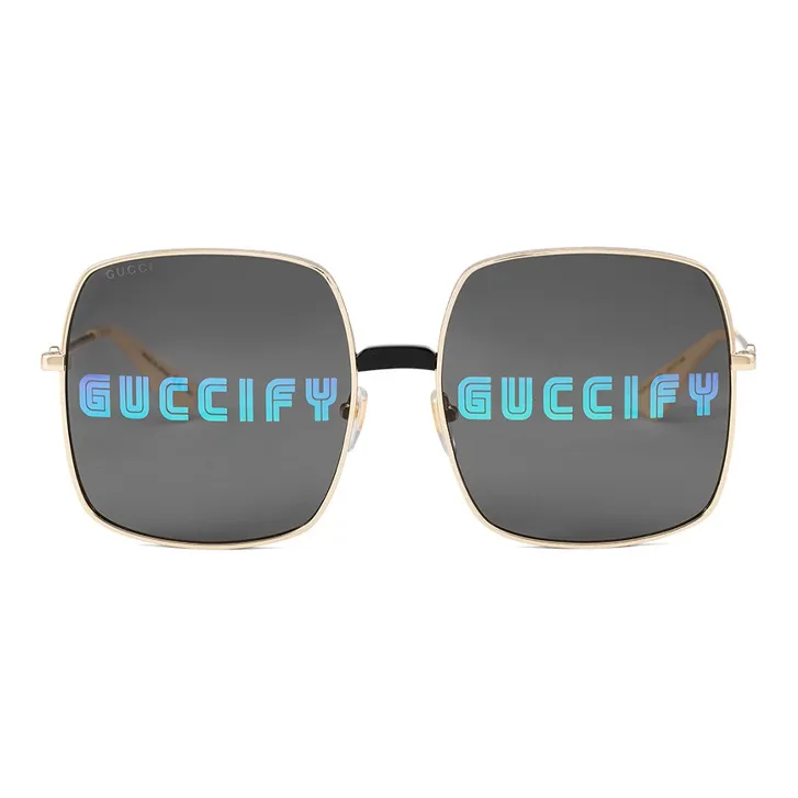 GUCCI Oversized Square Framed Sunglasses-1