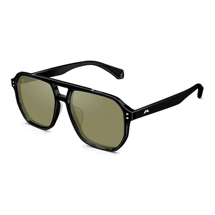 MOLSION Plate Frame Irregular Shape Sunglasses Unisex-1