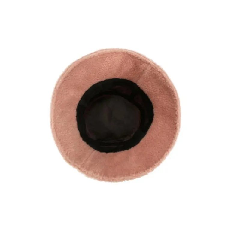 MLB Wool Blend Bucket Hats Unisex Dark Pink-4