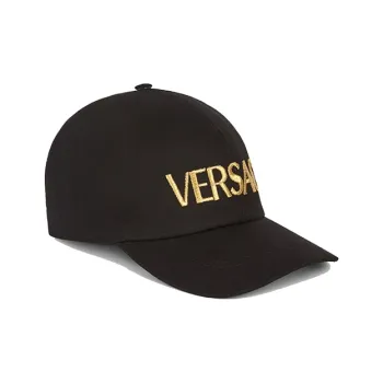 VERSACE Logo Embroidered Baseball Cap